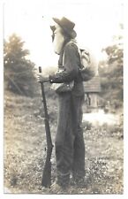 Civil War Rebel Soldier Veteran, Dana North Carolina Antique RPPC Photo Postcard picture