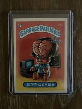 1985 Topps Garbage Pail Kids 1st Series 1 Matte Back Card 27b Jenny Genius picture