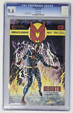 Miracleman #1 CGC 9.6 NM (1985) Eclipse Comics Alan Moore (old CGC holder) picture