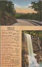 Down in Virginia Poem Roads and waterfalls picture
