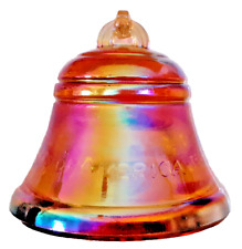 TELEPHONE PIONEERS OF AMERICA Carnival Glass BELL COMMEMORATIVE 1976 NEW picture
