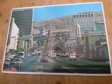 Salt Lake City Utah UT Postcard Capitol Building State Street Vintage picture