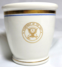 RARE VTG 1965 Department of the Navy Watchstanding Mug Walker China Bedford OH picture