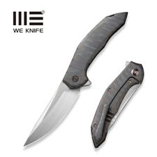 WE Knife Co. Merata Limited Edition Frame Lock Knife Flamed Ti (3.7