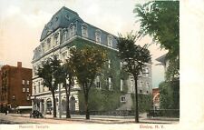 c1905 Chromograph Postcard Masonic Temple Elmira NY Chemung County Fraternal  picture
