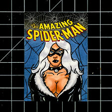1 of 1 Extremely Rare Amazing Spider-Man Sketch Card of Black Cat Very Hot picture