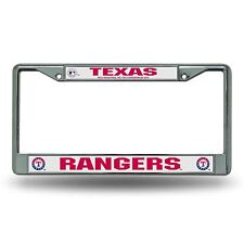 Texas Rangers Chrome License Plate Frame Tag Cover Car/Auto FC picture