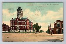 Kansas City KA-Kansas, Old Wyandotte County Court House, c1909 Vintage Postcard picture
