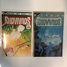 They Were Chosen to be the Survivors (1983) Starter Set # 1-4 (VF/NM) Spectrum picture