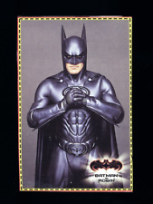 1997 Canadian Promo Jumbo Card Batman George Clooney Kellogg's Cereal DC  picture
