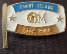 Odyssey of the Mind Rhode Island Lapel Hat Jacket Pin (Team Work) PL0208 picture
