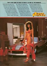 1988 Hot Rod Swimsuit Spectacular Vintage Magazine Page '87 Camaro Sexy Bikini picture