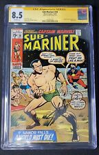 Sub-Mariner #30 CGC 8.5 Signed Stan Lee 1970 Captain Marvel. Only 2 on CGC sign picture