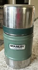 Stanley Thermos Vacuum Bottle 17oz, 0.5L Forest Green  Stainless Soup/Coffee Cup picture