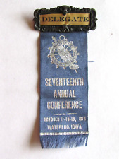 1916 DAUGHTERS OF THE AMERICAN REVOLUTION DAR STATE OF IOWA CONFERENCE MEDAL picture