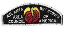 Atlanta Area Council CSP cb Boy Scouts Of America WHT Bdr. picture
