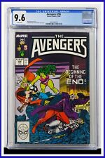 Avengers #296 CGC Graded 9.6 Marvel October 1988 White Pages Comic Book. picture