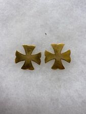 Pre-WW1 US Medical Officer Collar Insignia Pair Pinback (E252 picture