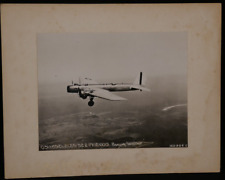 Interwar / WWII Photography Boeing YB-9 Monoplane Bomber Glossy Mounted 1931-35 picture