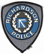 Richardson Texas TX Police PD Patch picture