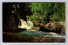 Cambridge MN-Minnesota, Scenic Waterfall Greetings, Vintage c1958 Postcard picture