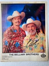 THE BELLAMY BROTHERS signed autographed picture