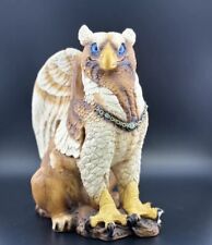 Brown & Tan Blue Eyed Griffin By Windstone Editions Peña 1989 - Broken Talon picture