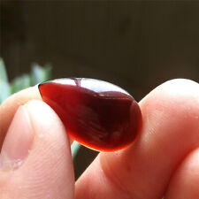 18ct 22mm 1pcs Big Garnet Gem Natural Deep Purple Red Garnet Crystal Pendant picture