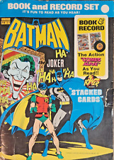 BATMAN: Stacked Cards Book and Record Set 