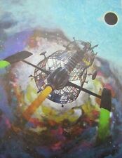 1970s Jack Gaughan Science Fiction Art Print Conde Nast Pub 1975 Sci Fi picture