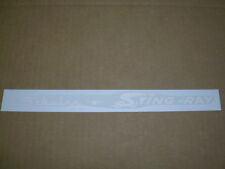 Schwinn Approved Stingray Bicycle White Chainguard Decal picture
