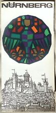 1963 Nurnberg Germany Deutschland vintage English language travel brochure b picture