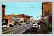 Concord NH-New Hampshire, Main Street, Vintage Cars, Antique Vintage Postcard picture