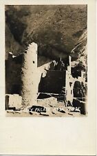 Mesa Verde Photograph RPPC Cliff Real Photo Postcard AZO Vintage 1920s Unposted picture