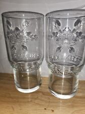 2x Greene King 1799 IPA Bury St Edmunds One Pint 20oz Embossed Glass New CE M19 picture