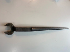 Vintage Woodings-Verona Tool Works Iron Worker Offset Spud Wrench 7/8