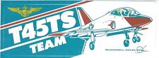 McDonnell Douglas Military US NAVY T45TS Team Large Sticker.  10in x 3 3/4in picture