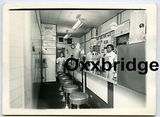 African American Diner Black Owned Restaurant 1940 Harlem NYC Business Photo  picture