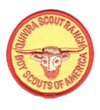 BSA Boy Scout Patch - Quivira Scout Ranch - yellow picture