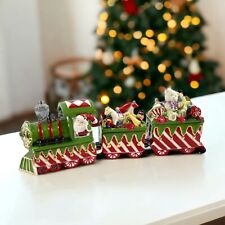 WATERFORD Holiday Heirlooms Christmas Train Ceramic Gift 3pc Set 134362 picture