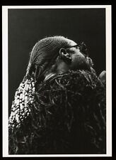 Stevie Wonder Band Popular Rock Music Postcard picture