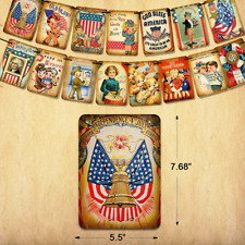 4Th of July Banner Independence Day Patriotic Decor 4Th of July Vintage Style picture