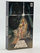 CBS Fox Home Video STAR WARS/EMPIRE STRIKES BACK 1982 VHS Counter Standee Grail picture