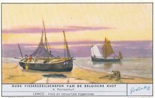 Liebig 6 cards V/G:  S1583 Old Fishing Boats on the Belgian Coast (Flemish) (195 picture