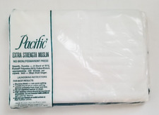VTG Pacific No-Iron 2 Pillowcases - White NEW NOS picture