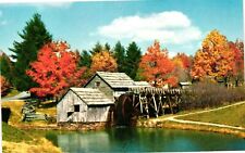 Vintage Postcard- Mabry Mill, Blue Ridge Parkway, VA. picture