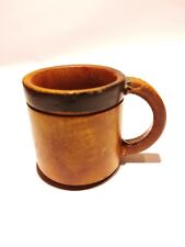 Small antique wooden mug mug for beautiful home decor picture