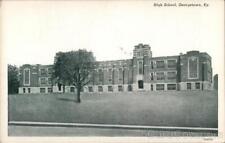 Georgetown,KY High School Teich Scott County Kentucky Linen Postcard Vintage picture