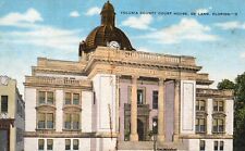 Postcard FL De Land Florida Volusia County Court House Linen Vintage PC f9898 picture