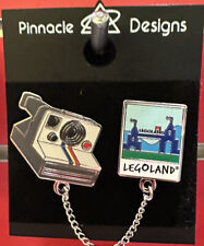 Lego - Legoland Resort Polaroid Camera Enamel Pin - New on Card picture